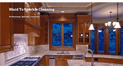 Desktop Screenshot of maidtosparklecleaning.com